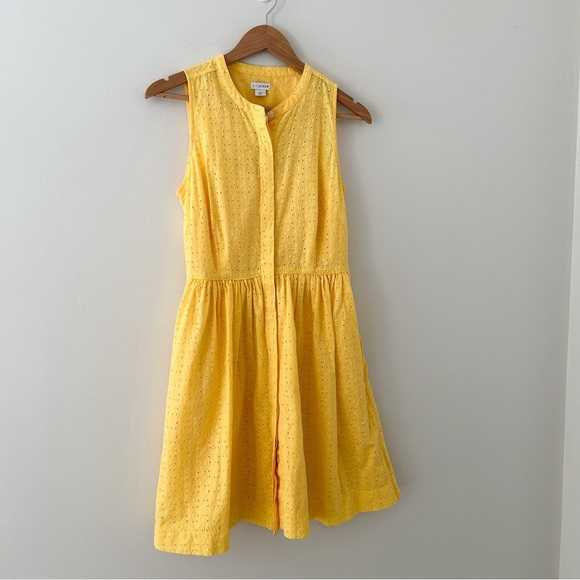 J.Crew Women's Yellow Dress - Picture 3 of 11